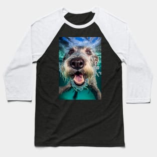 Dogs in Water #10 Baseball T-Shirt